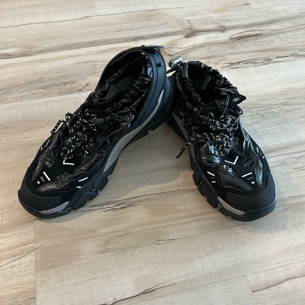 Calvin Klein 205W39NYC Caramene Drawstring Black Carbon Shoes Women’s Sz: 7 - Picture 2 of 9